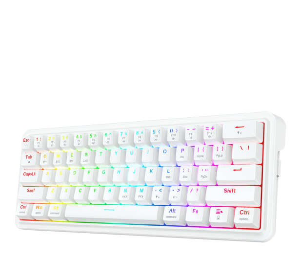 REDRAGON Draconic V2 K730W-RGB-PRO White - 1358043 - zdjęcie 3